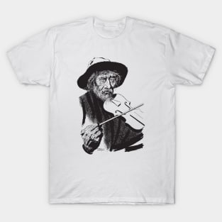Gaucho Violinist by PPereyra T-Shirt